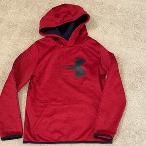 Under Armour Kids Red and Black Hoodie